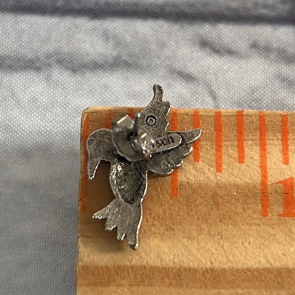Avon marcasite hummingbird earrings - Picture 6 of 6